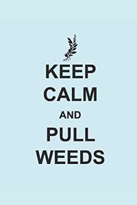 Keep Calm and Pull Weeds