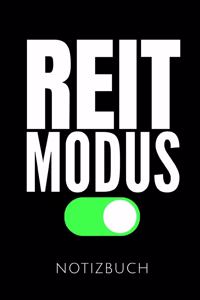 Reit Modus Notizbuch