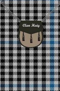 Clan Haig Tartan Journal/Notebook