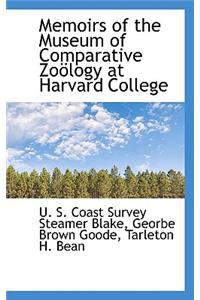 Memoirs of the Museum of Comparative Zo Logy at Harvard College