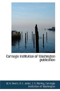 Carnegie Institution of Washington Publication