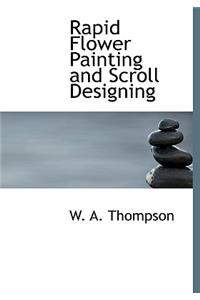 Rapid Flower Painting and Scroll Designing