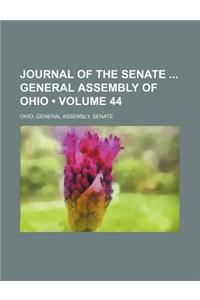 Journal of the Senate General Assembly of Ohio (Volume 44)