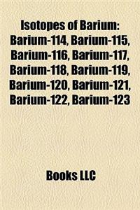 Isotopes of Barium