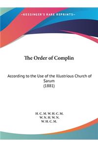 The Order of Complin