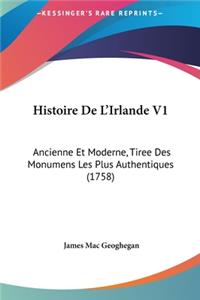 Histoire de L'Irlande V1