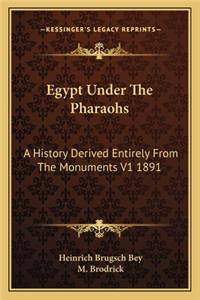 Egypt Under The Pharaohs