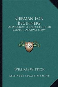 German For Beginners
