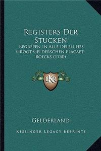 Registers Der Stucken