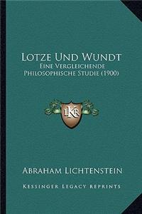 Lotze Und Wundt