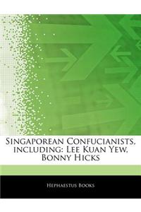 Articles on Singaporean Confucianists, Including