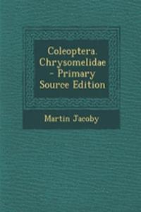Coleoptera. Chrysomelidae - Primary Source Edition