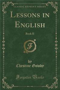 Lessons in English
