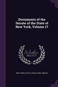 Documents of the Senate of the State of New York, Volume 17