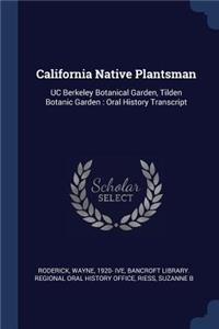 California Native Plantsman