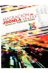 Migración de Joomla 1.0 a versión 2.5.3 basada en Valle del limón