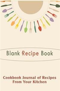 Blank Recipe Book