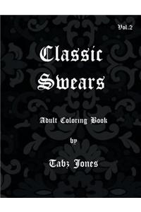 Classic Swears adult coloring book