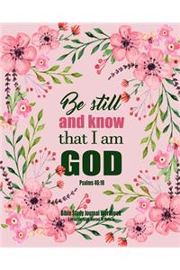 Bible Study Journal Workbook A Beautiful Bible Journal To Write In