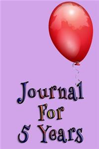 Journal For 5 Years