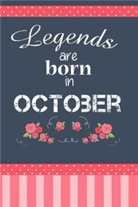 Legends Are Born In October