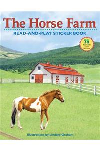 Horse Farm Read and Play Sticker Bk