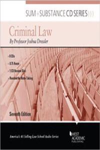 Sum and Substance Audio on Criminal Law