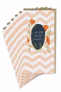 6-Pack Em & Friends Here For You Always Card