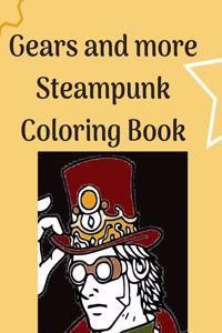 Gears and more Steampunk Coloring Book