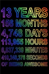 13 Years Of Being Awesome