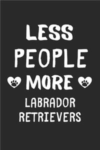 Less People More Labrador Retrievers