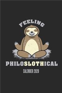 Feeling Philoslothical Calender 2020
