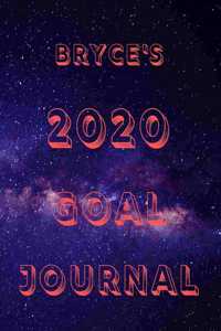 Bryce's 2020 Goal Book