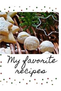 My favorite recipes - cookies
