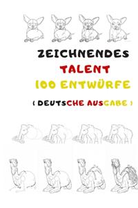 Zeichnendes Talent 100 Entwürfe