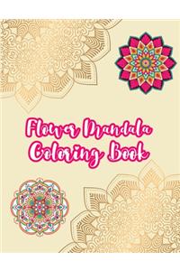 Flower Mandala Coloring Book