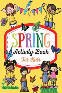 Spring Activity Book for Kids
