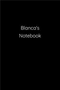 Blanca's Notebook