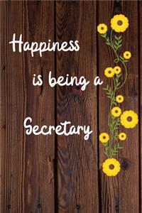 Happiness is being a Secretary