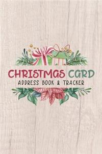 Christmas Card Address Book & Tracker