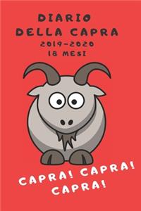 Capra! Capra! Capra! Diario 2019-2020 18 mesi