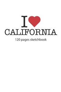 I love California sketchbook