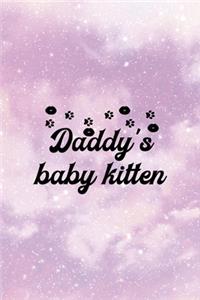 Daddy's Baby Kitten