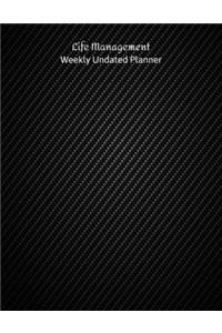 Life Management Weekly Undated Planner