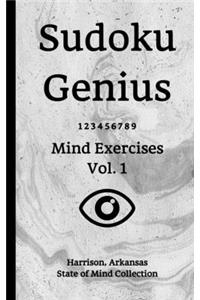 Sudoku Genius Mind Exercises Volume 1