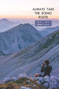 Always Take the Scenic Route 15-Mo Planner 4