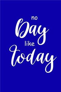 2019 Daily Planner Motivational No Day Like Today 384 Pages