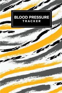 Blood Pressure Tracker: Tribal Pattern - Personal Logbook Notebook Log, Daily Record & Monitor Log Heart Rate Pulse Check Template Sheet Chart, Portable Undated Health Plan