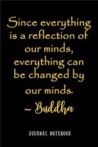 Since Everything Is a Reflection of Our Minds Everything Can Be Changed by Our Minds