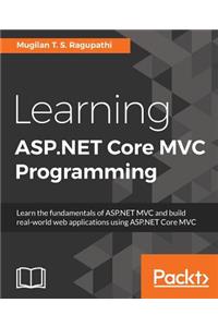 Learning ASP.NET Core MVC Programming
